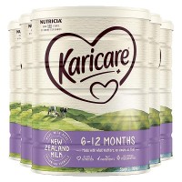 【新西兰直邮】KARICARE 可瑞康 普通牛奶粉 2段 3/6罐一箱